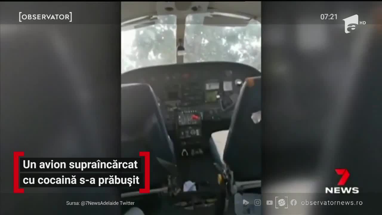 Un avion supra&icirc;ncărcat cu cocaină s-a prăbuşit &icirc;n Papua Noua Guinee