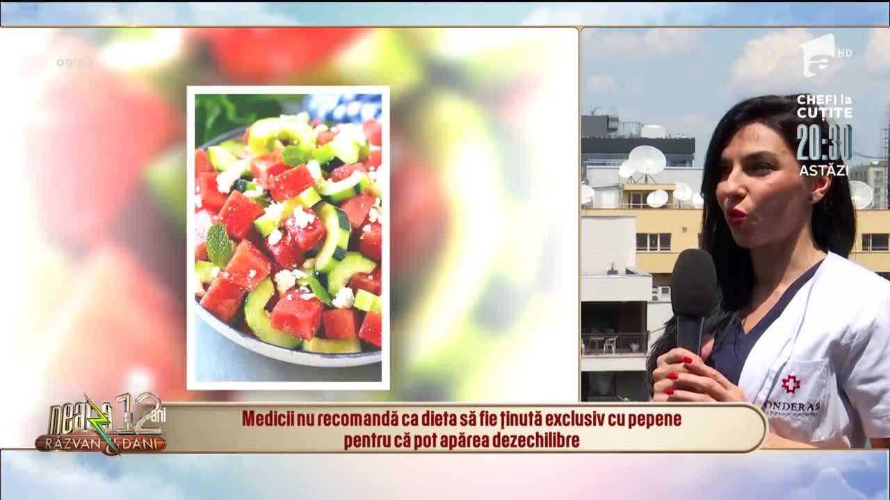 Dieta cu pepene. Ce spun nutriționiștii despre c&acirc;t de sănătoasă este
