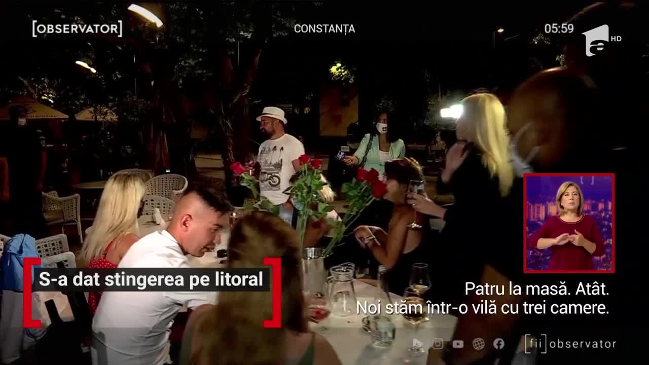 S-a dat stingerea pe litoral. &Icirc;ncep&acirc;nd cu ora 23:00, nimeni nu a mai avut voie să stea la terasă