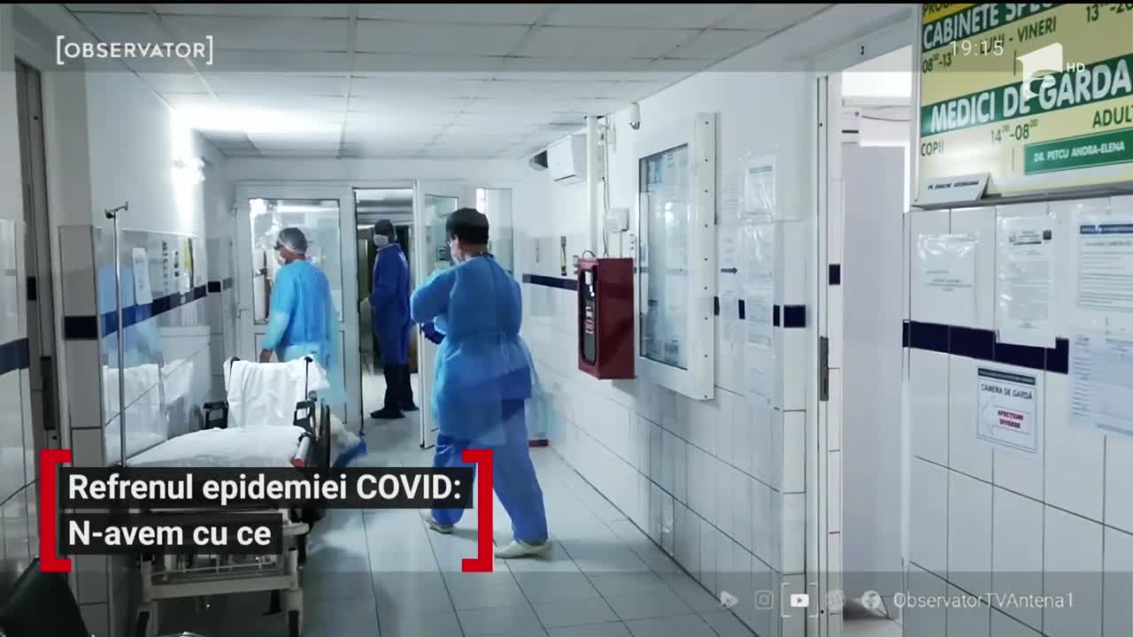 Pacienţii infectați cu Covid ar avea unde să fie trataţi, &icirc;nsă nu sunt medici