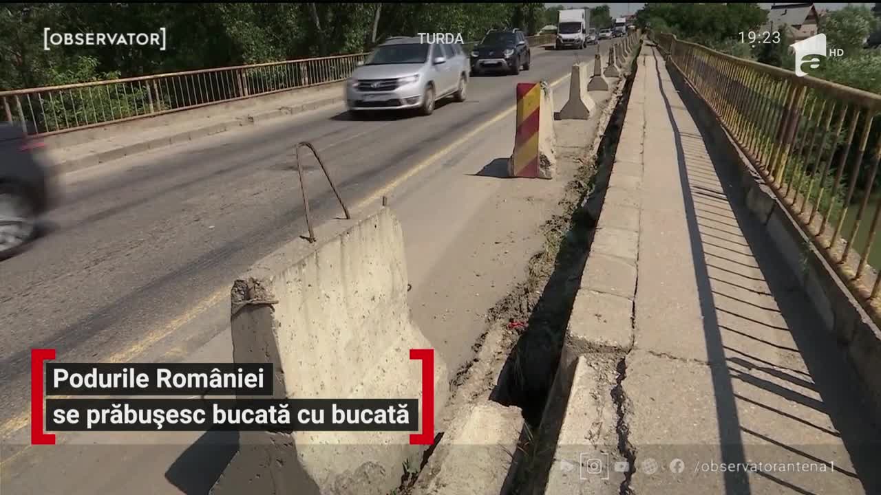 Podurile din Rom&acirc;nia se prăbușesc bucată cu bucată