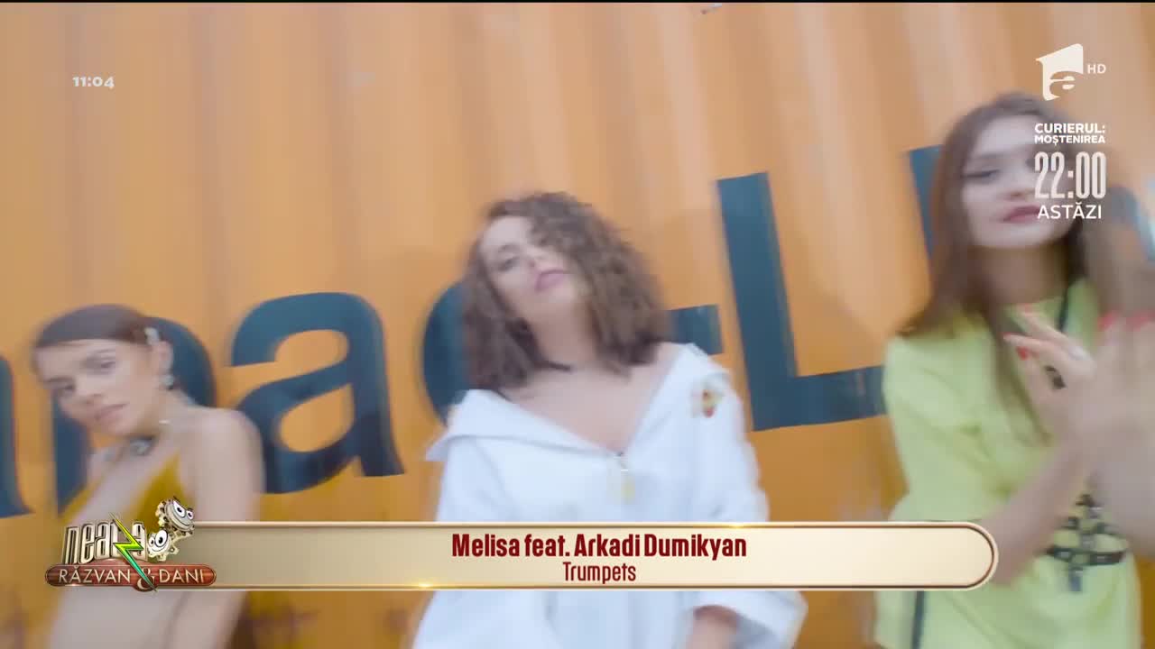 Melisa feat. Arkadi Dumikyan c&acirc;ntă, la Neatza cu Răzvan și Dani, melodia &bdquo;Trumpets&rdquo;