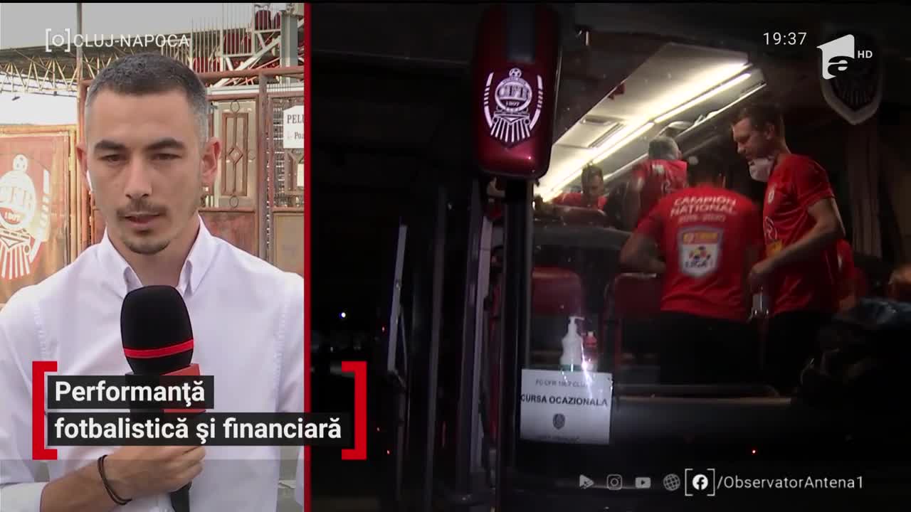 CFR Cluj, performanță fotbalistică și financiară
