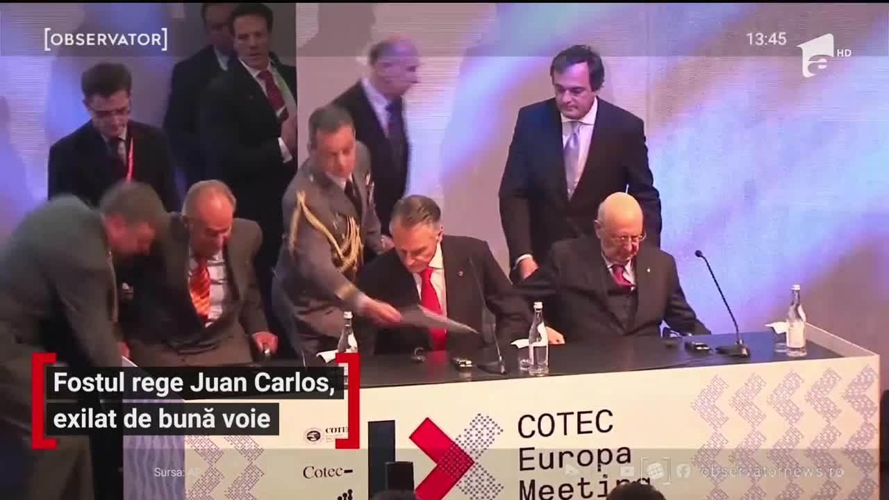 Lovitură de teatru &icirc;n Spania. Fostul rege Juan Carlos, exilat de bună voie