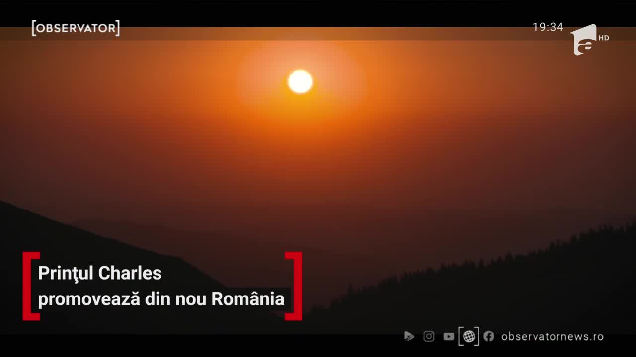 Prinţul Charles promovează din nou Rom&acirc;nia