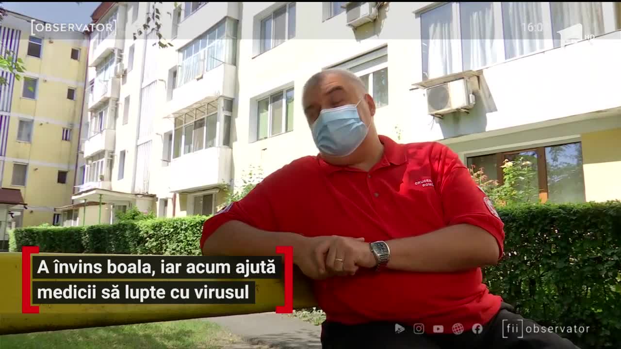 A &icirc;nvins boala, iar acum ajută medicii să lupte cu virusul