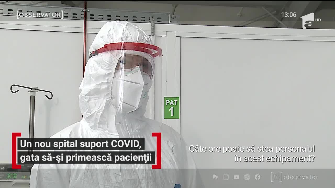 Un nou spital suport COVID din T&acirc;rgu Mureș, pregătiți să-și primească pacienții