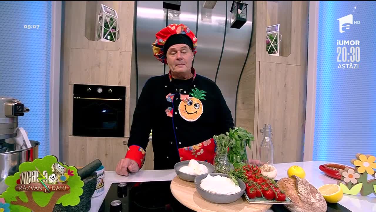 Crostini cu ricotta și mozzarella, rețeta lui Vlăduț de la Neatza cu Răzvan şi Dani