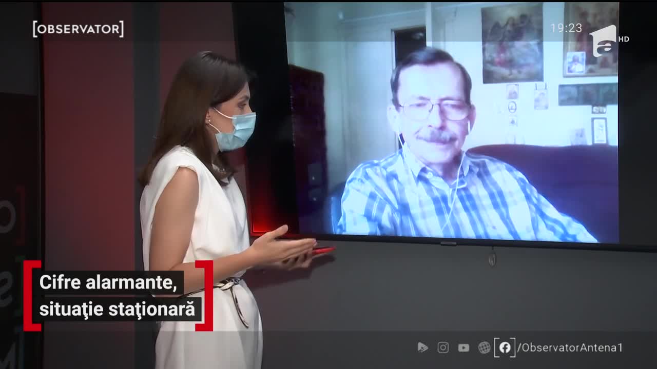 Cazurile de coronavirus sunt tot mai multe, record de pacienți la ATI