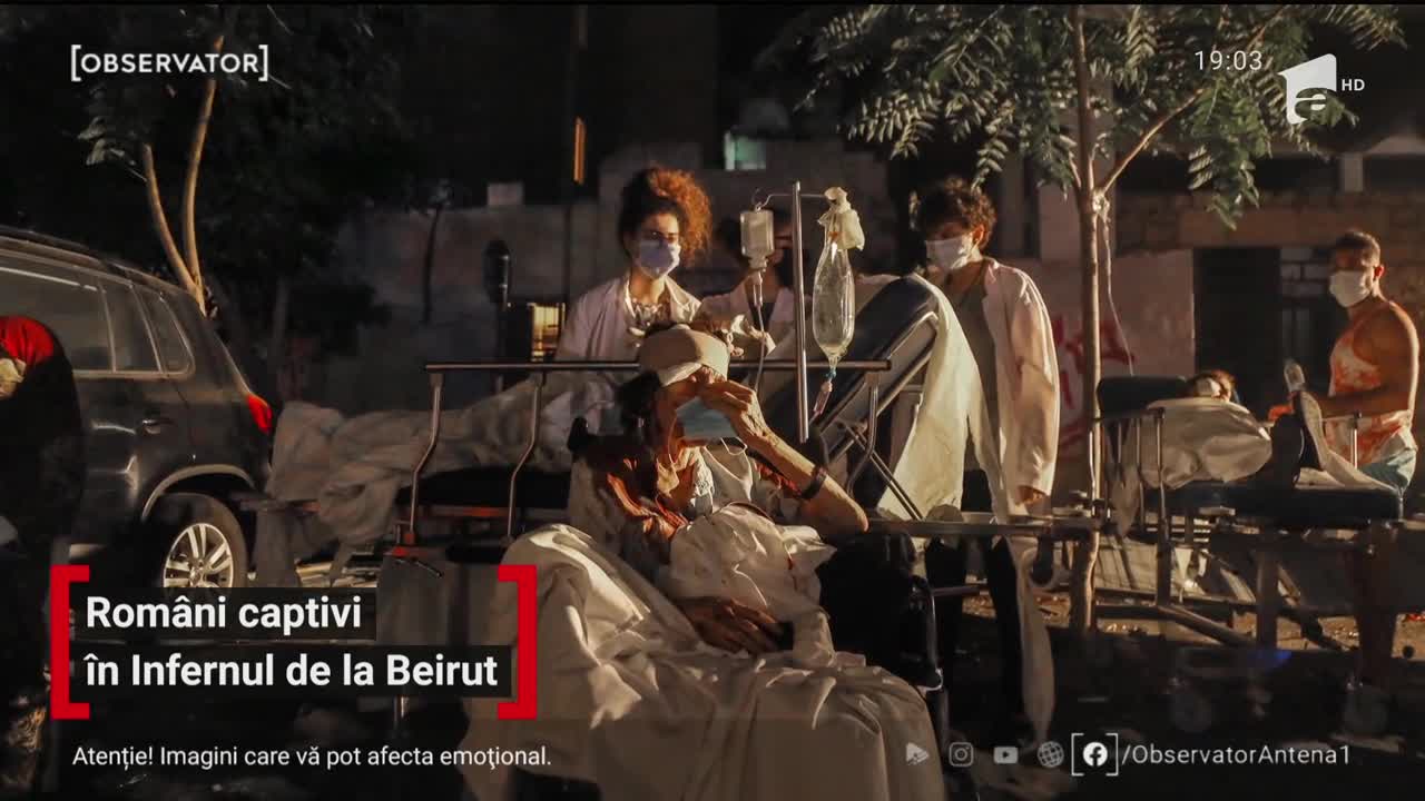 Peste o sută de morţi, bilanţul crunt al exploziei din Beirut