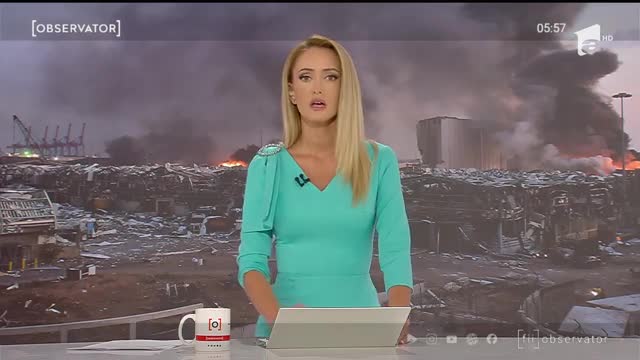 Beirut, devastat de o uriașă explozie