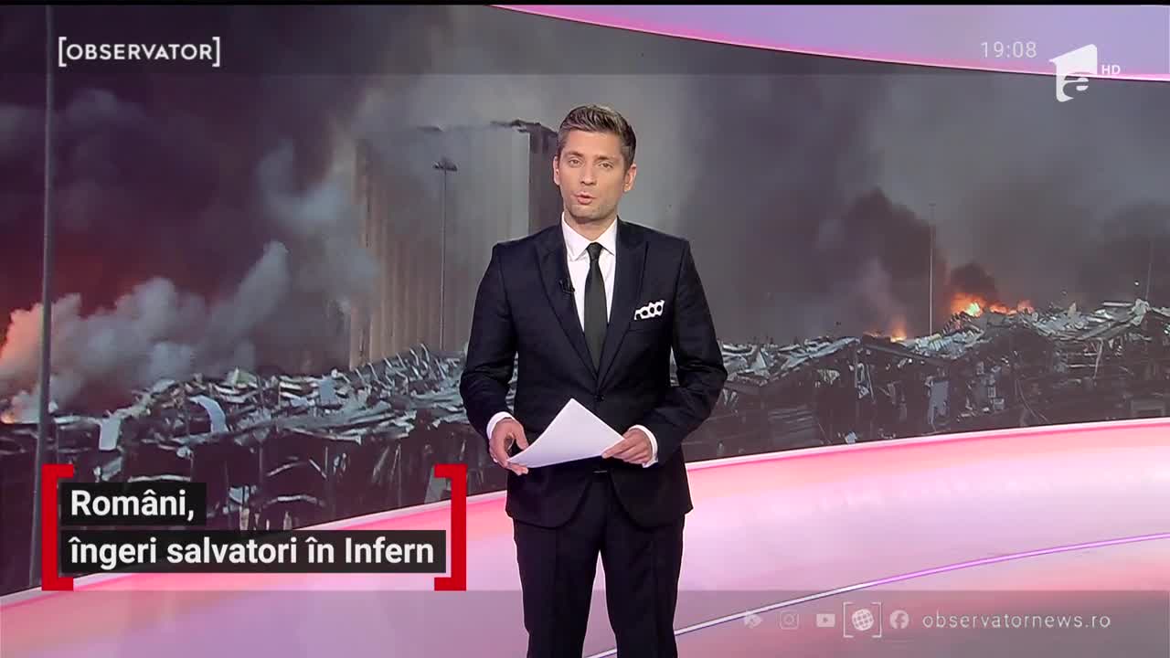 Rom&acirc;ni, &icirc;ngeri salvatori după explozia din Liban