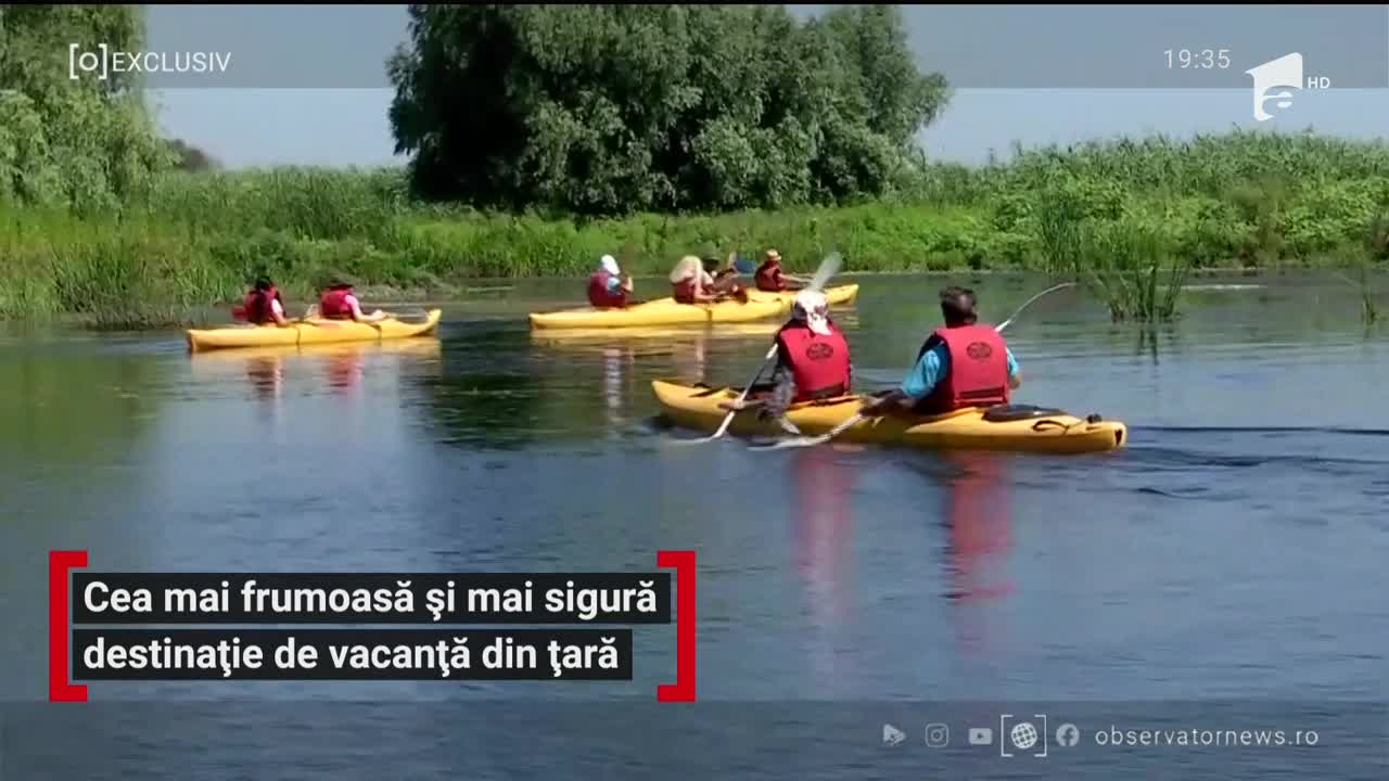 Delta Dunării, una dintre cele mai sigure alegeri de vacanţă &icirc;n pandemie