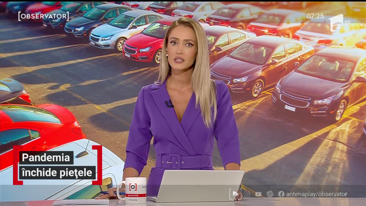 Cea mai mare piață de mașini din vestul țării a fost &icirc;nchisă din cauza creșterii cazurilor de COVID