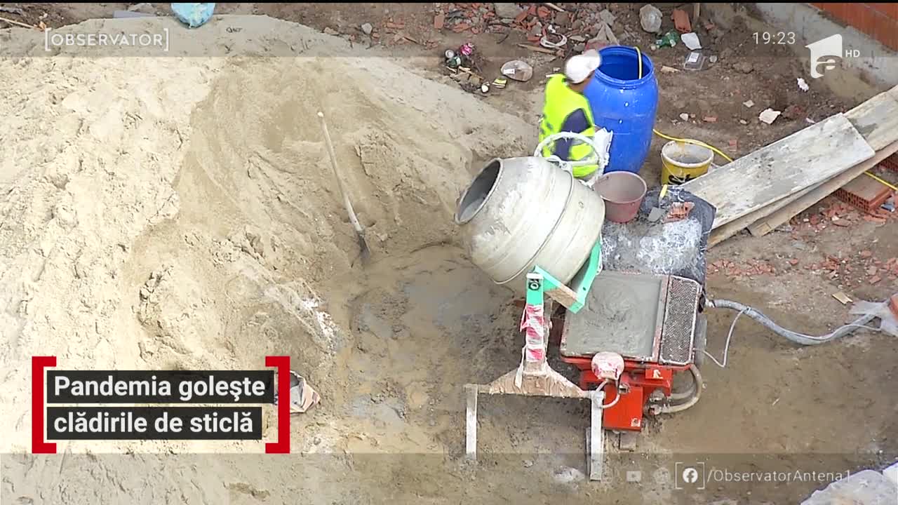 Pandemia golește clădirile de birouri