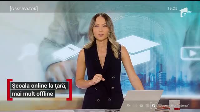 Școala online la țară, mai mult offline