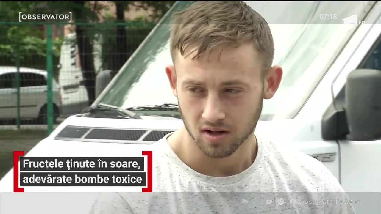 Fructele şi legumele ţinute &icirc;n soare, adevărate bombe toxice