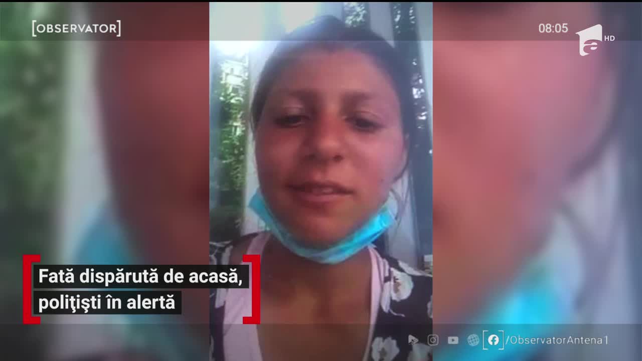 Fată dispărută de acasă, polițiști &icirc;n alertă