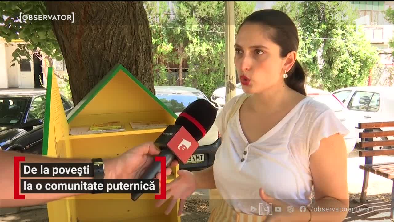 Căsuța cu poveșți, un proiect inedit pus &icirc;n practică de un grup de tineri din Galați