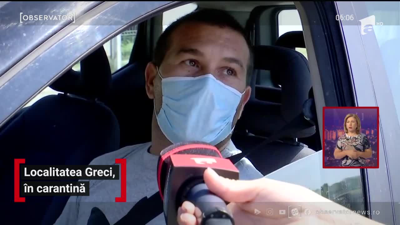 Satul Greci, &icirc;n carantină
