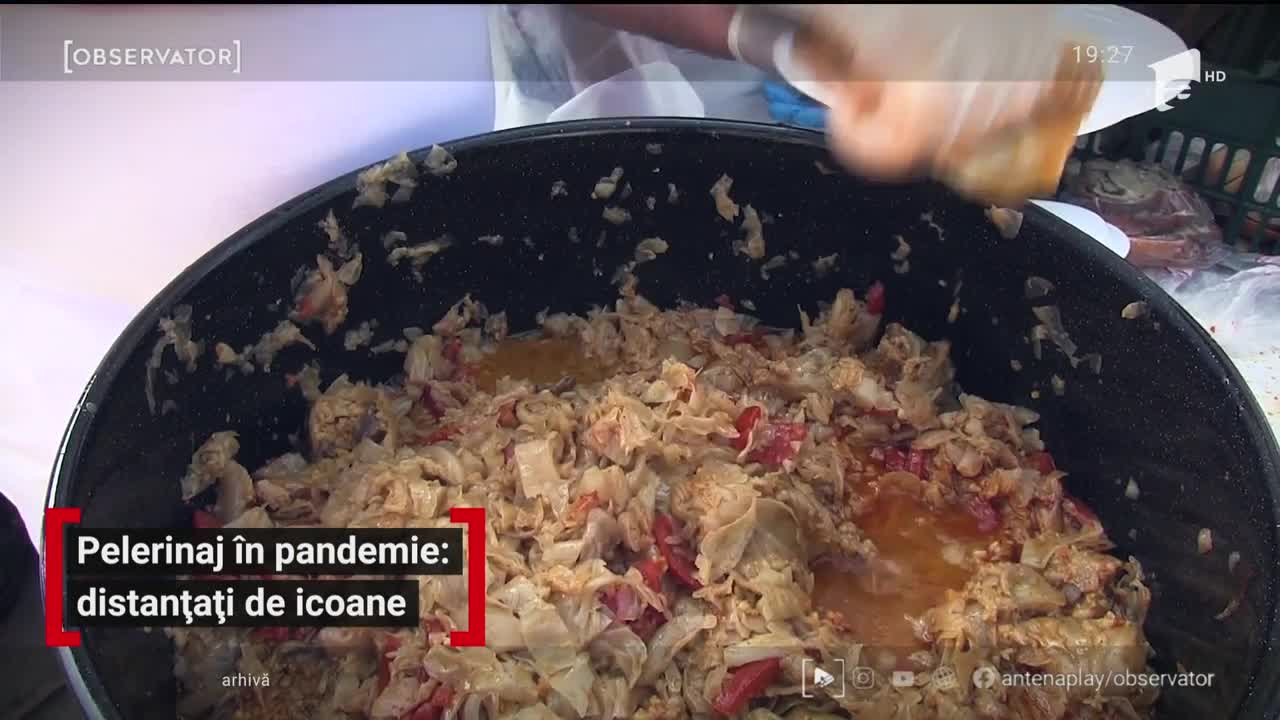 Pelerinaj &icirc;n pandemie. Credincioşii nu au voie să sărute icoana de la Mănăstirea Nicula şi nici nu vor primi sarmale