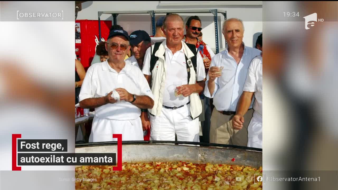 Fostul rege al Spaniei, Juan Carlos, s-a autoexilat cu amanta &icirc;n Abu Dhabi