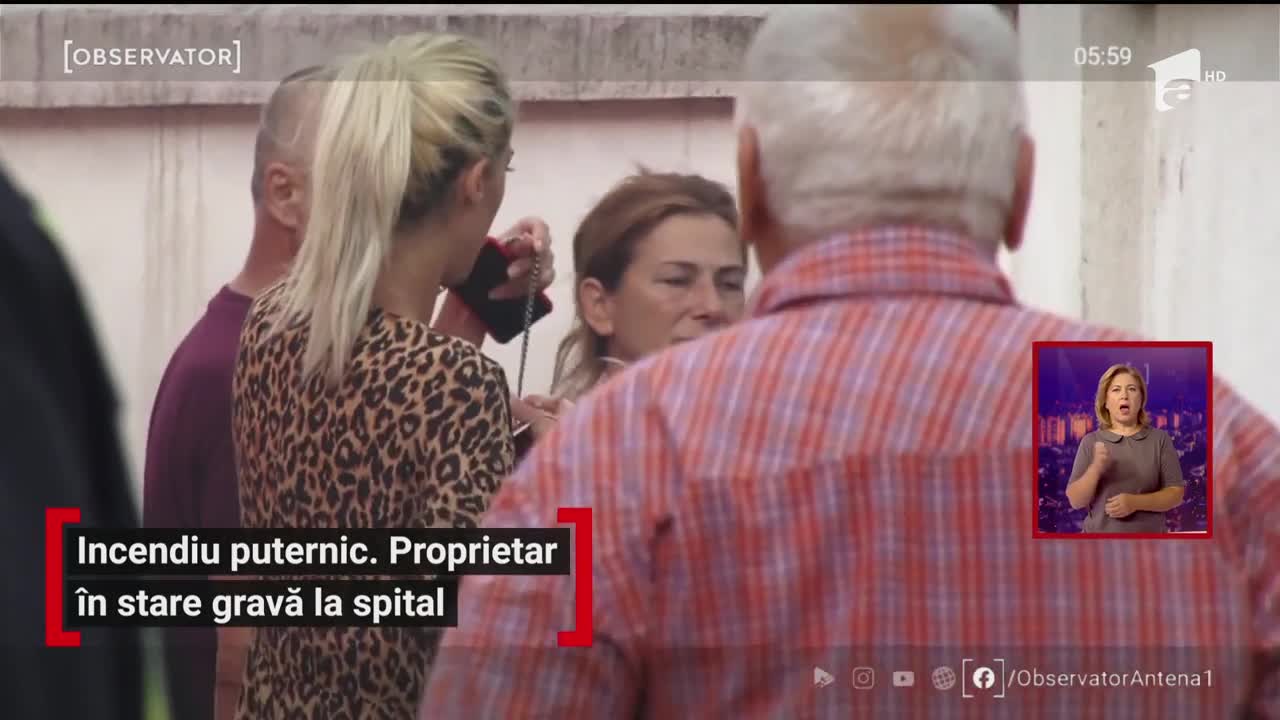 Incendiu puternic &icirc;n garajul unei case din Argeș. Proprietarul se află &icirc;n stare gravă la spital