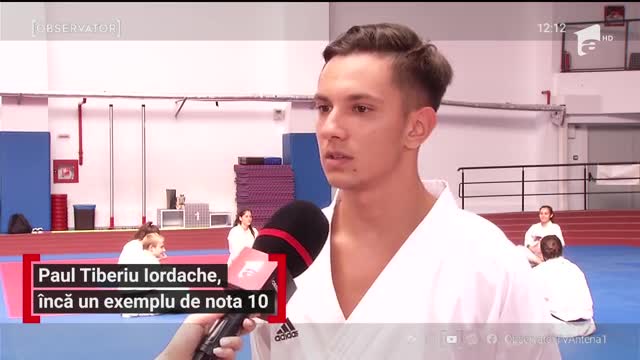 Copiii de 10 ai Rom&acirc;niei. Paul Tiberiu Iordache, campion mondial la karate, admis la Sorbona