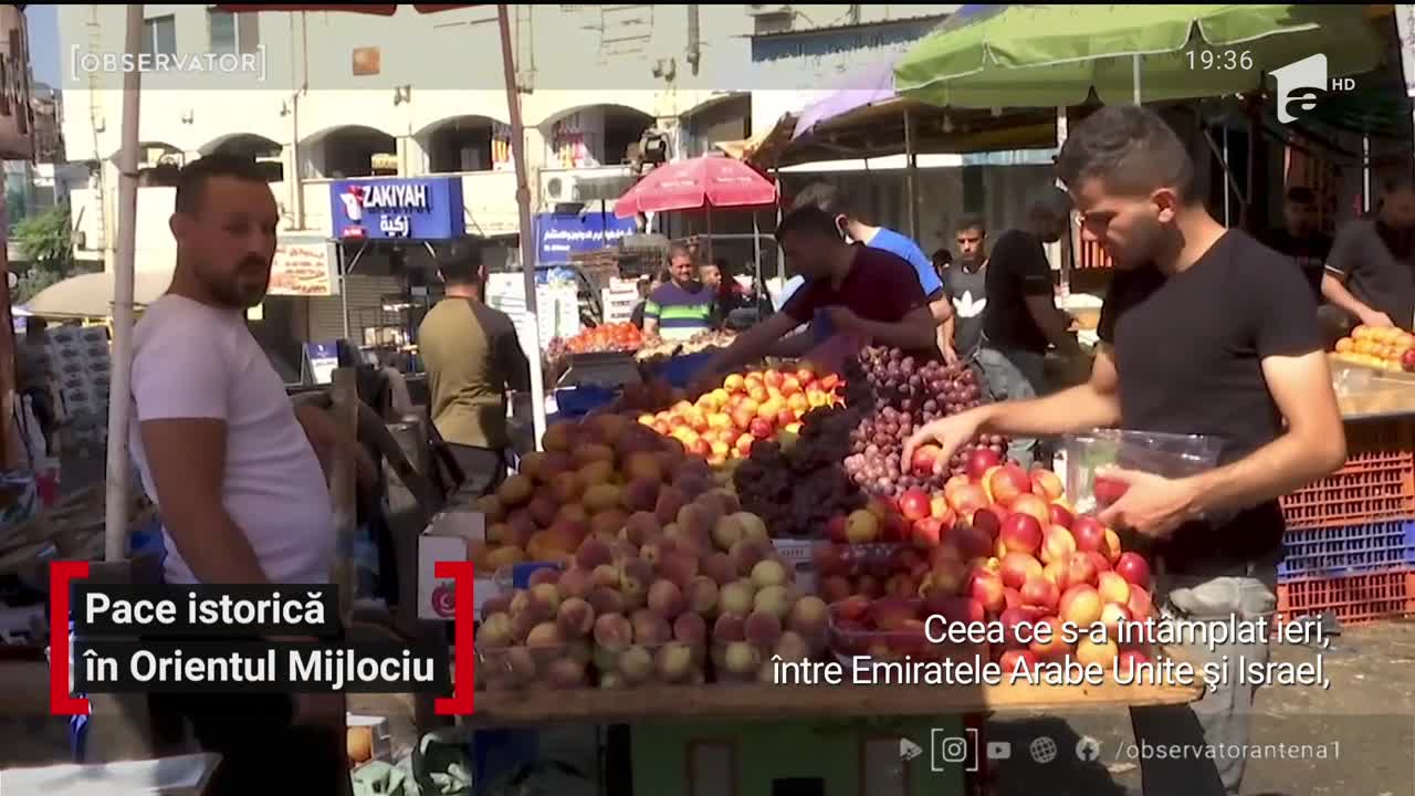 Pace istorică &icirc;n Orientul Mijlociu