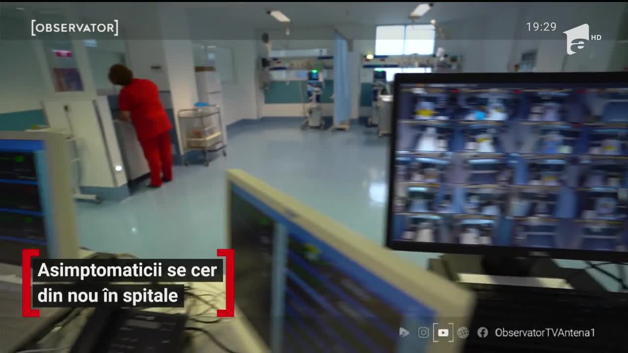 Asimptomaticii se cer din nou &icirc;n spitale