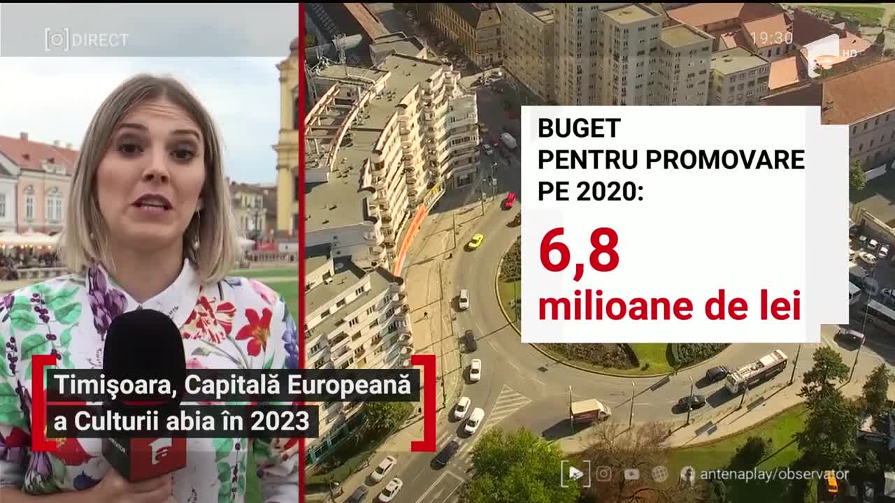 Timişoara ar putea pierde titlul de Capitală Europeană a Culturii &icirc;n 2021