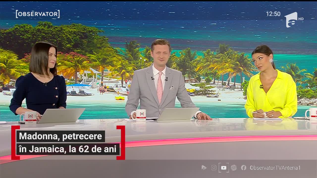 Madonna, petrecere &icirc;n Jamaica, la 62 de ani