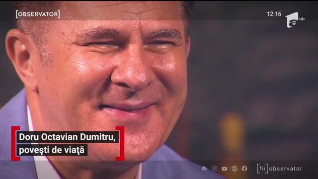 Doru Octavian Dumitru, terapie prin z&acirc;mbet