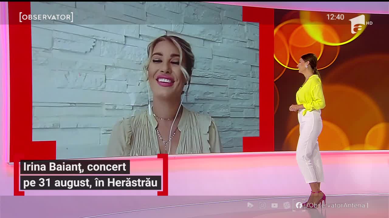 Soprana Irina Baianţ are concert &icirc;n București