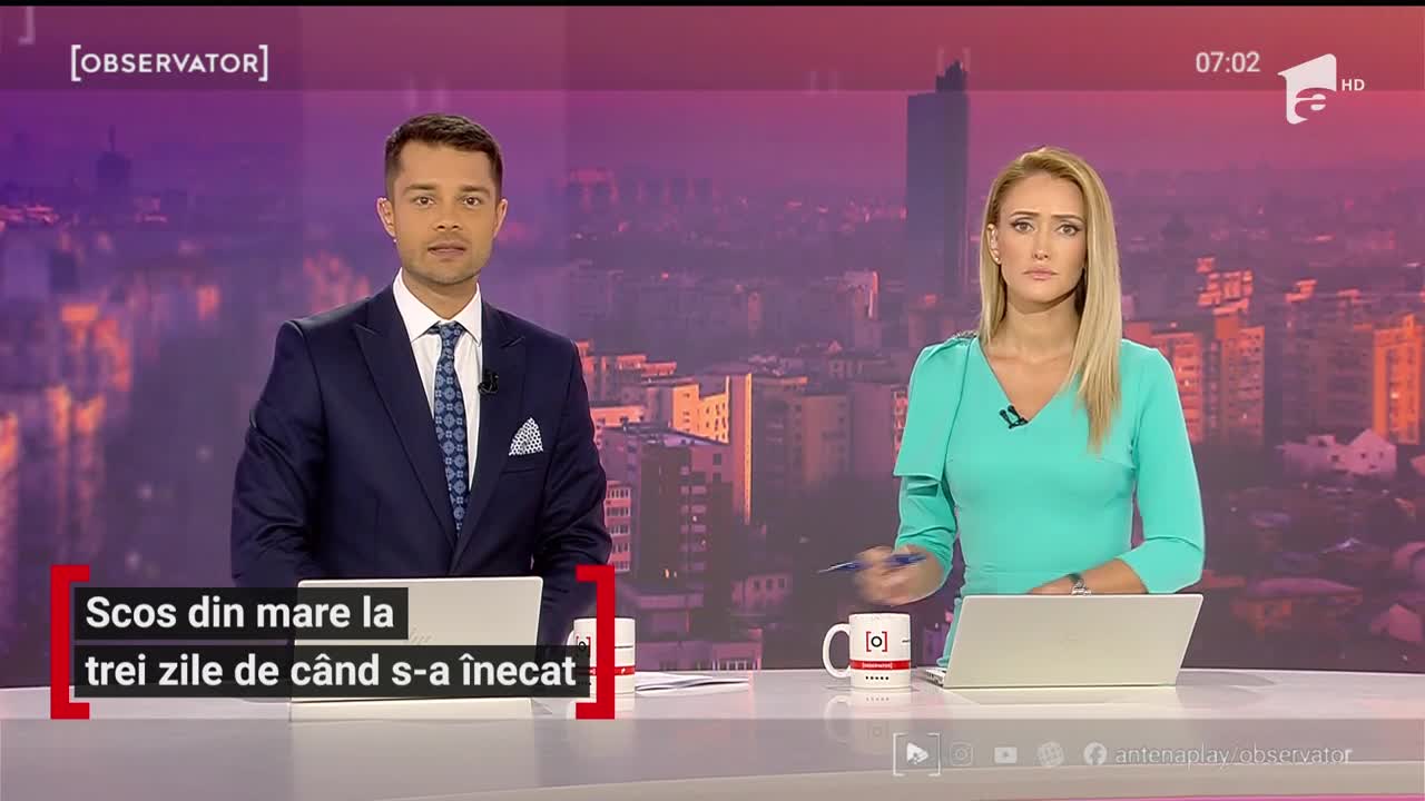 Scos din mare la trei zile de c&acirc;nd s-a &icirc;necat