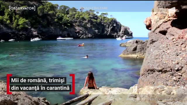 Mii de rom&acirc;ni, trimiși din vacanță &icirc;n carantină