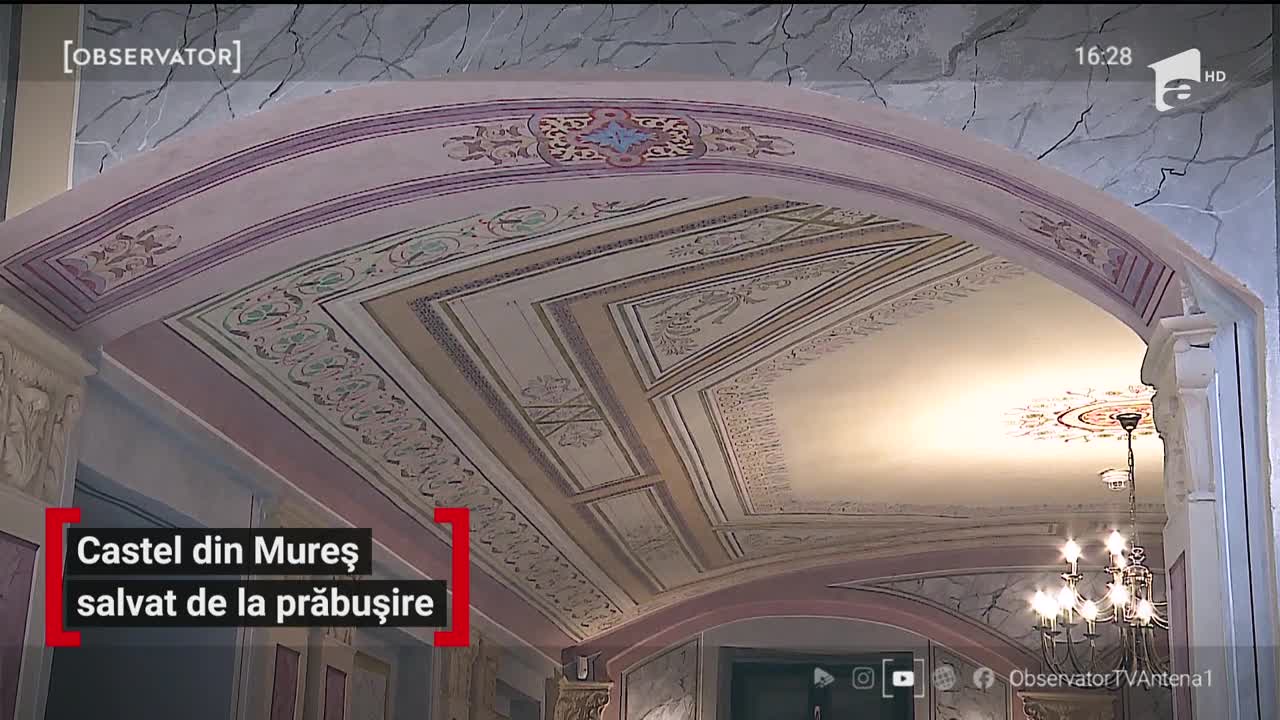 Lăsat &icirc;n paragină zeci de ani, castelul fortificat Mariaffi din Mureş a primit o nouă şansă la strălucire