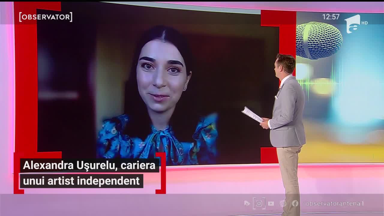 Alexandra Uşurelu, carieră unui artist indepedent