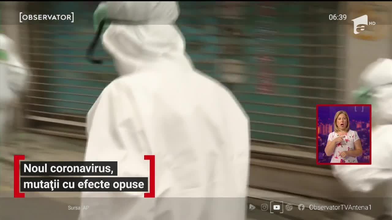 Noul coronavirus a suferit o mutaţie