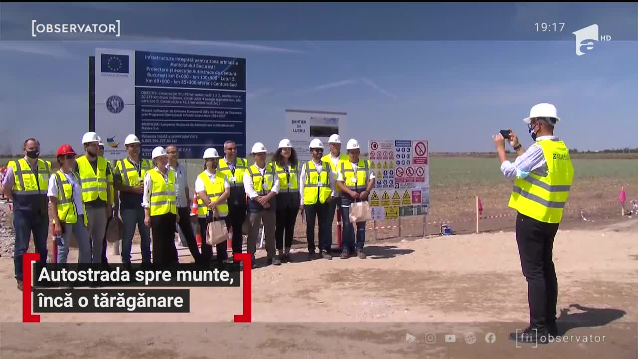 Autostrada spre munte, &icirc;ncă o tărăgănare