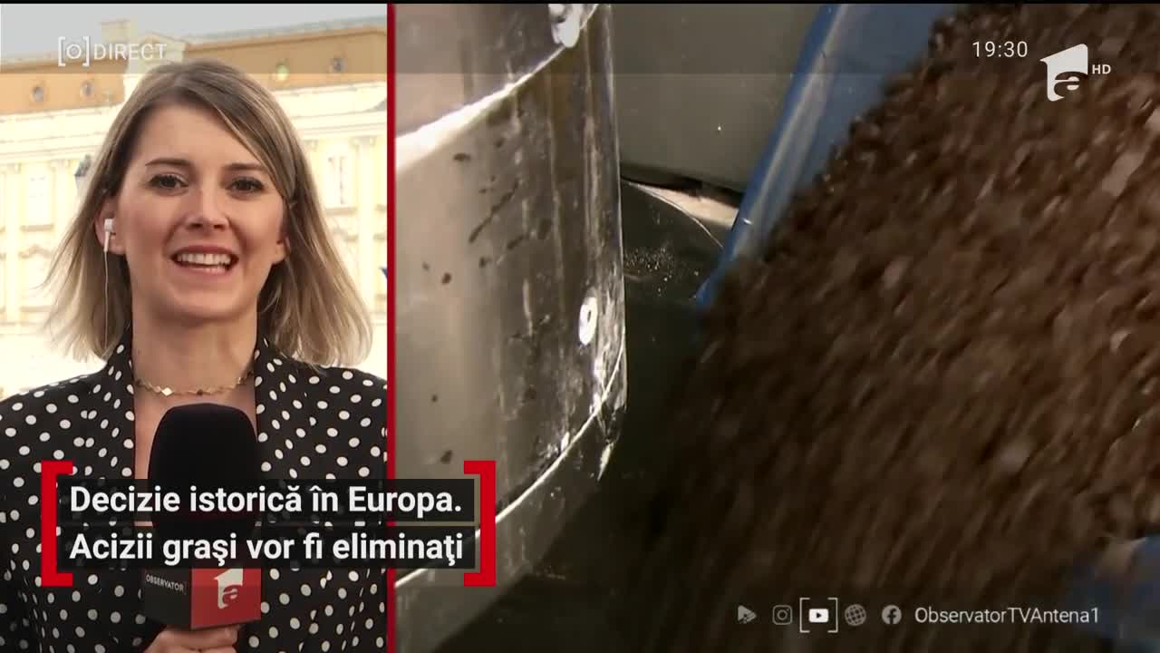 Decizie istorică &icirc;n Europa. Acizii grași vor fi eliminați