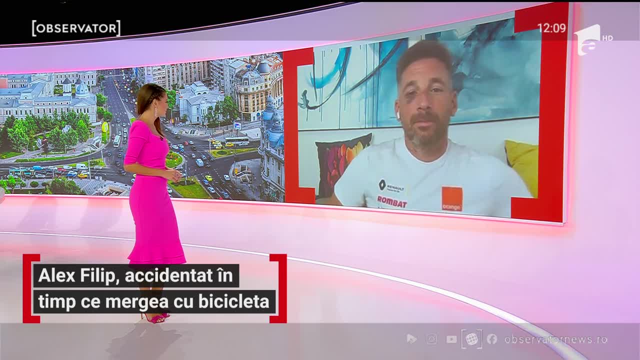 Pilotul Alex Filip, lovit intenționat de o mașină &icirc;n timp ce pedala