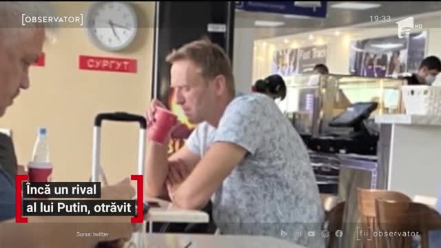 &Icirc;ncă un rival al lui Putin, otrăvit