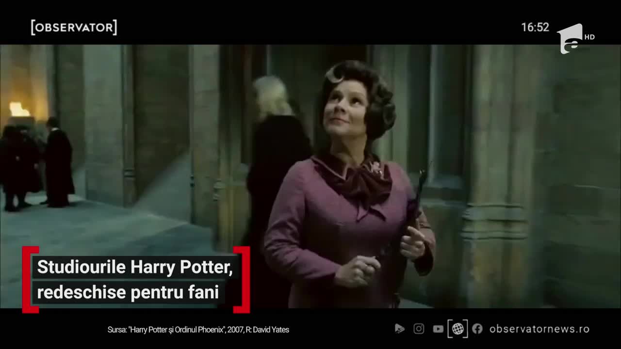 Studiourile Harry Potter de l&acirc;ngă Londra, redeschise pentru fani