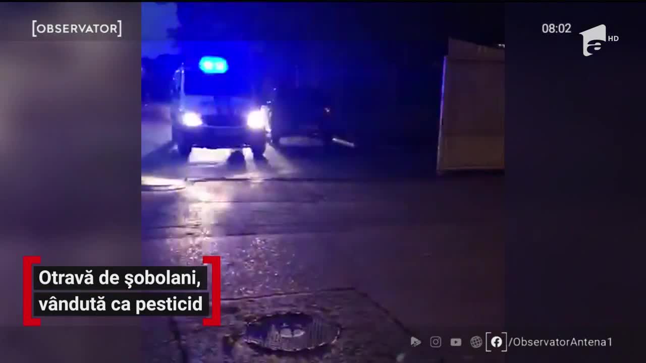 Otravă de șobolani, v&acirc;ndută ca pesticid
