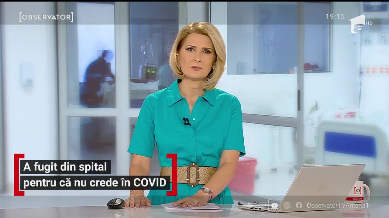 A fugit din spital pentru că nu crede &icirc;n COVID