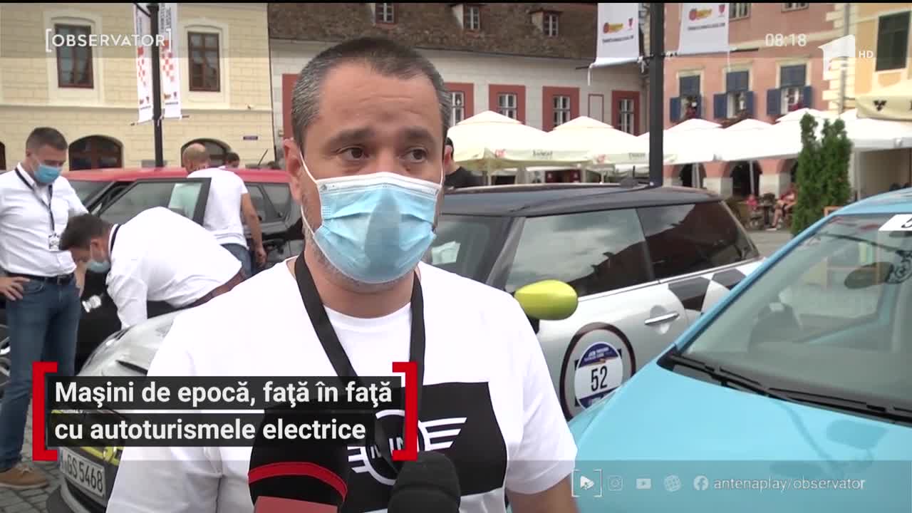 Mașini de epoca, față-n față cu autoturismele electrice