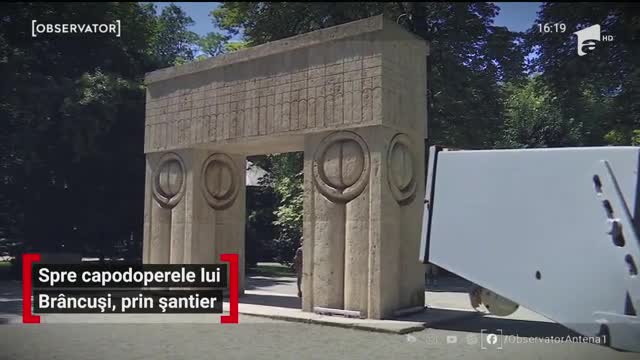 Capodoperele lui Br&acirc;ncuşi din T&acirc;rgu Jiu au intrat &icirc;n reabilitare