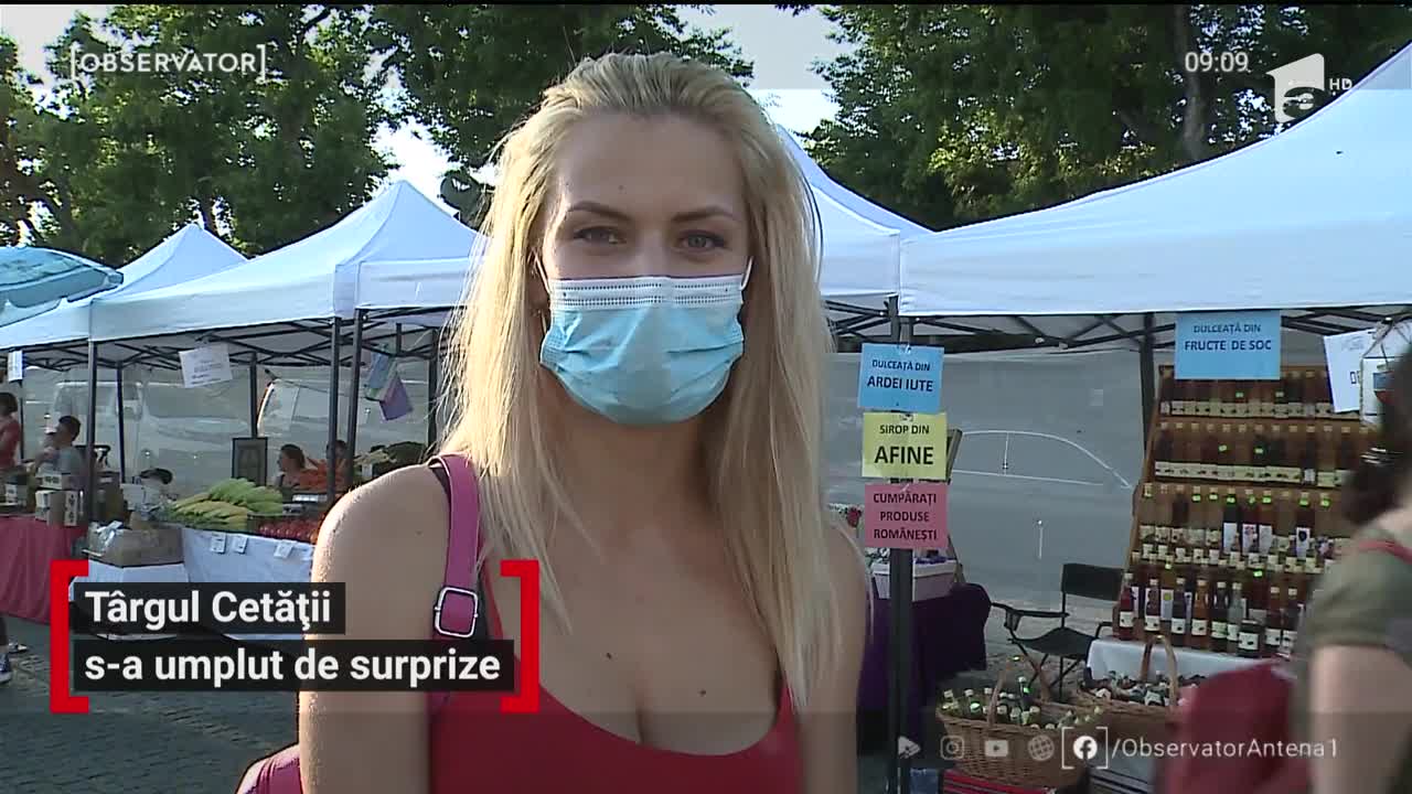 T&acirc;rgul Cetății s-a umplut de surprize