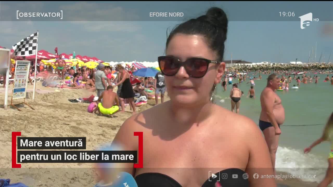 Au mers la plajă, &icirc;n căutarea unui loc retras şi au nimerit tot &icirc;n aglomeraţi